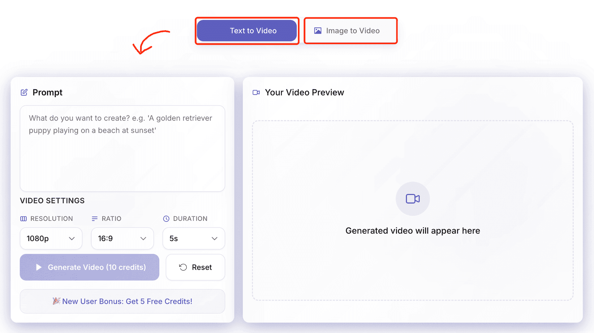 How Our AI Video Generator Works - Workflow Illustration